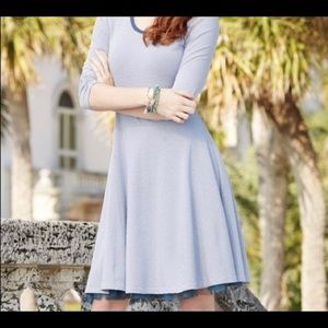 Matilda Jane Blue & White Tulle Hemmed Dress